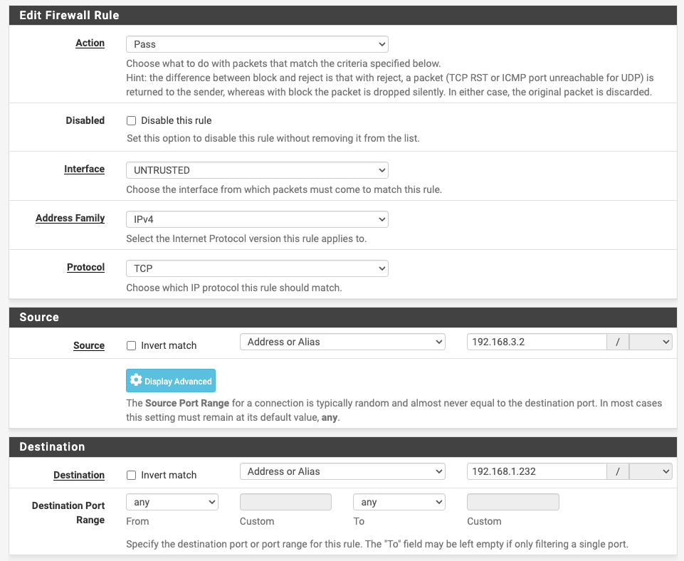 Allow Traffic to Backend Service