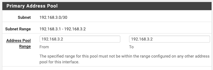 Create a DHCP scope